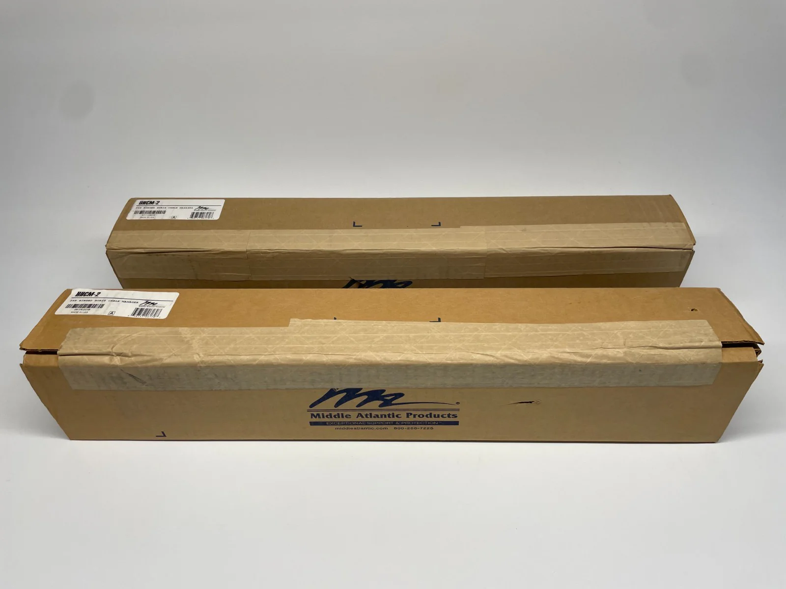 Middle Atlantic Products HHCM-2 2U Hinged Horizontal Cable Manager LOT OF 2 - Image 2