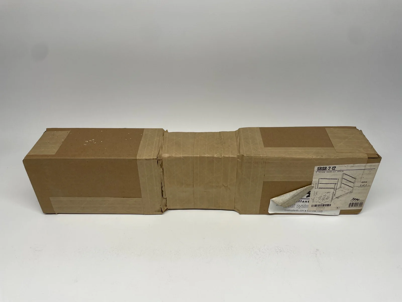 Middle Atlantic Products SRSR-2-12 SRSR Series 19" Rotating Sliding Rail System
