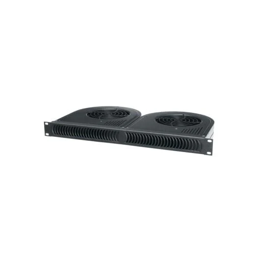 Middle Atlantic QBP-2A Quiet Blower Panel 1 RU Space BLACK - Image 2