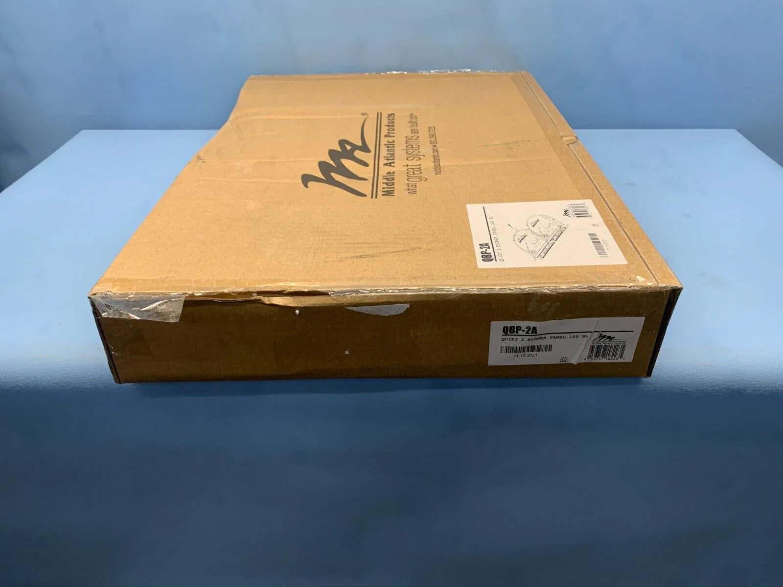 Middle Atlantic QBP-2A Rack Mount Quiet 2 Blower Panel 1SP Automatic On/Off - Image 3