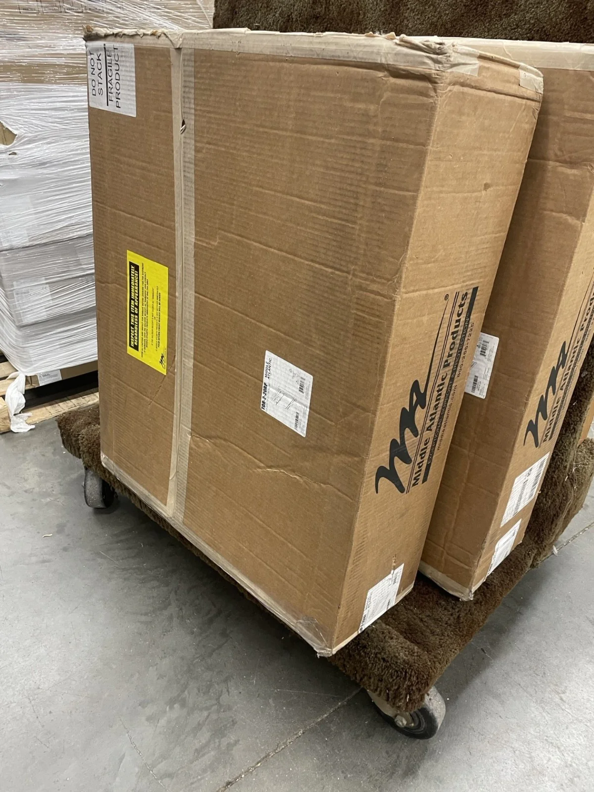 Middle Atlantic TOR-2-20RP Tilt-Out Wall Rack Secure Low-Profile In-Wall Storage - Image 3