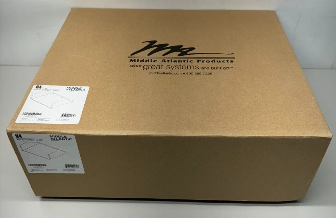 Middle Atlantic U4 7" (4 Space) Universal Rack Shelf NEW - Image 3