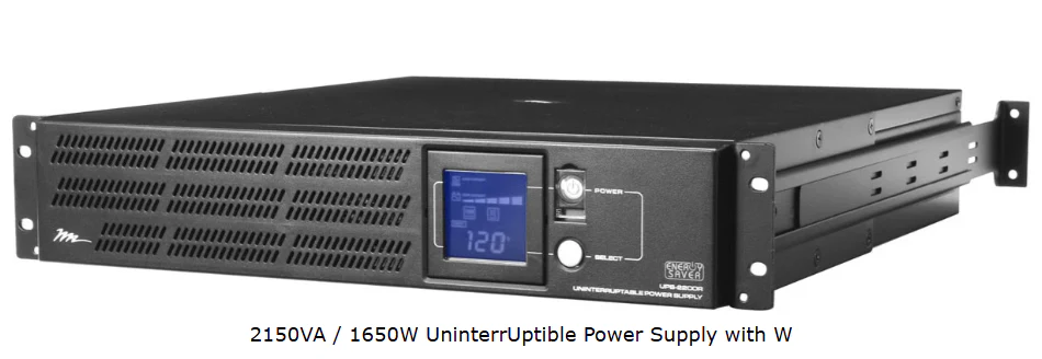Middle Atlantic UPS-2200R-8IP Premium-Series Rackmount 8-Outlet Web-Enabled UPS