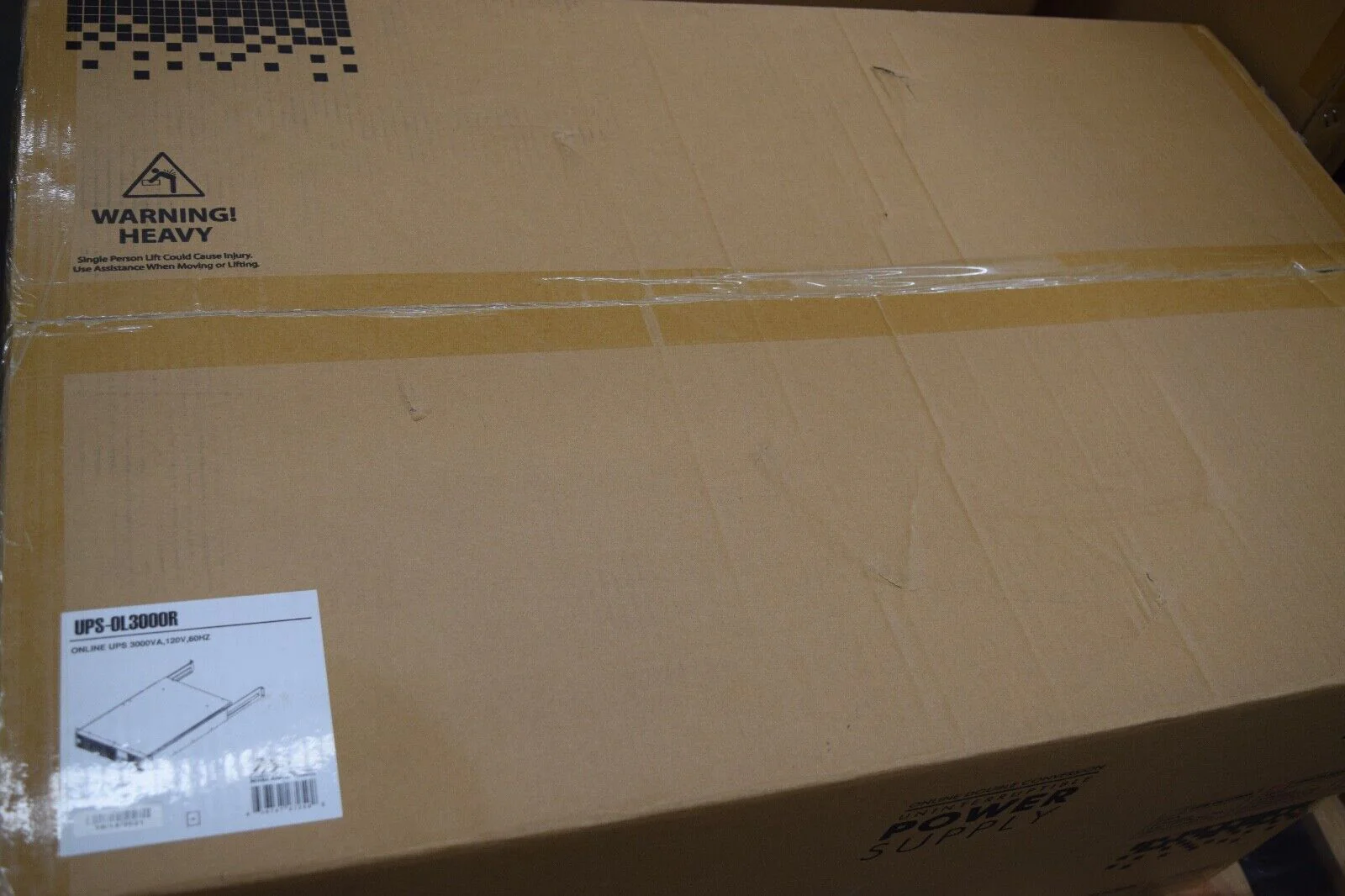 Middle Atlantic UPS-OL3000R ONLINE UPS / Power Backup System 3000VA 120V 60HZ - Image 3