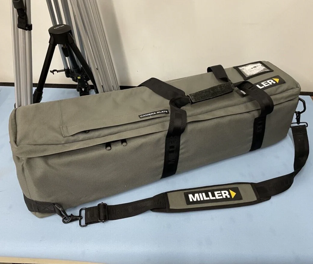 Miller Arrow HD Fluid Head & Sprinter 2-Stage Alloy Video Camera Tripod System - Image 7