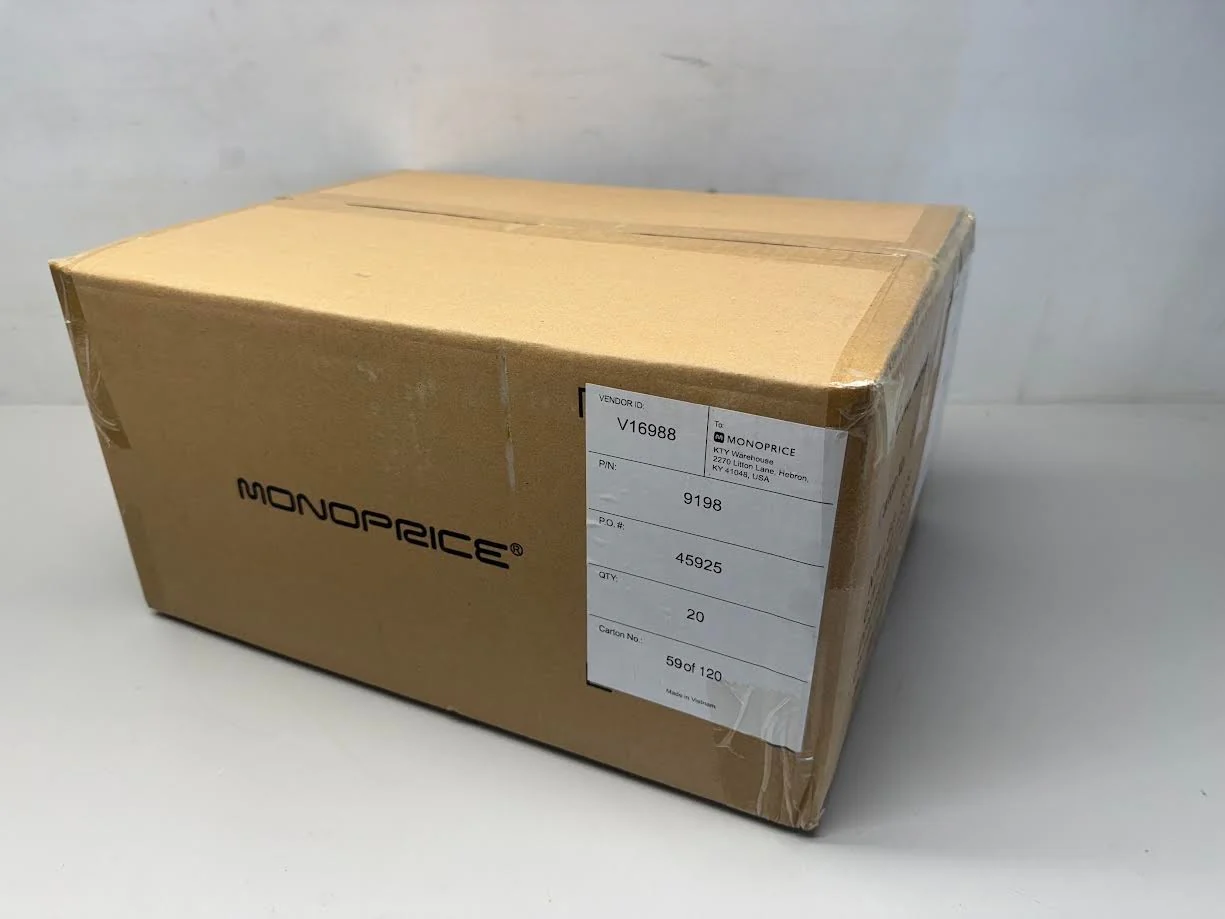 Monoprice 6 Outlet Slim Surge Protector Power Strip - LOTS OF 20 - Image 3