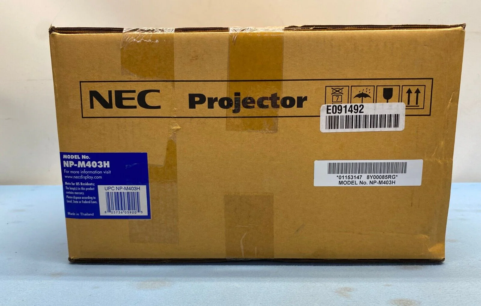 NEC NP-M403H 1080P Multimedia Room Projector - Image 2