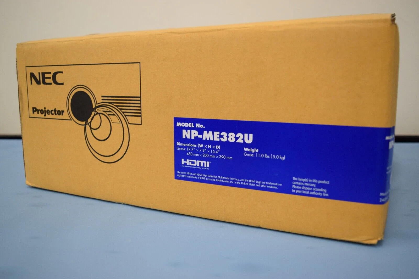 NEC NP-ME382U 3800 Lumen WUXGA LCD Projector (0 HOURS!) - Image 6