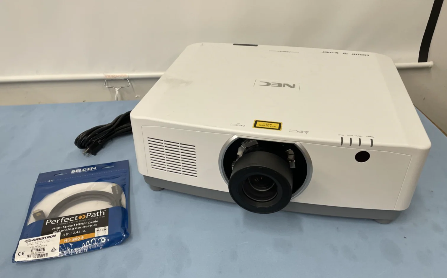 NEC NP-PA803UL 8000-Lumen WUXGA Large Venue LCD Laser Projector with NP41ZL Lens