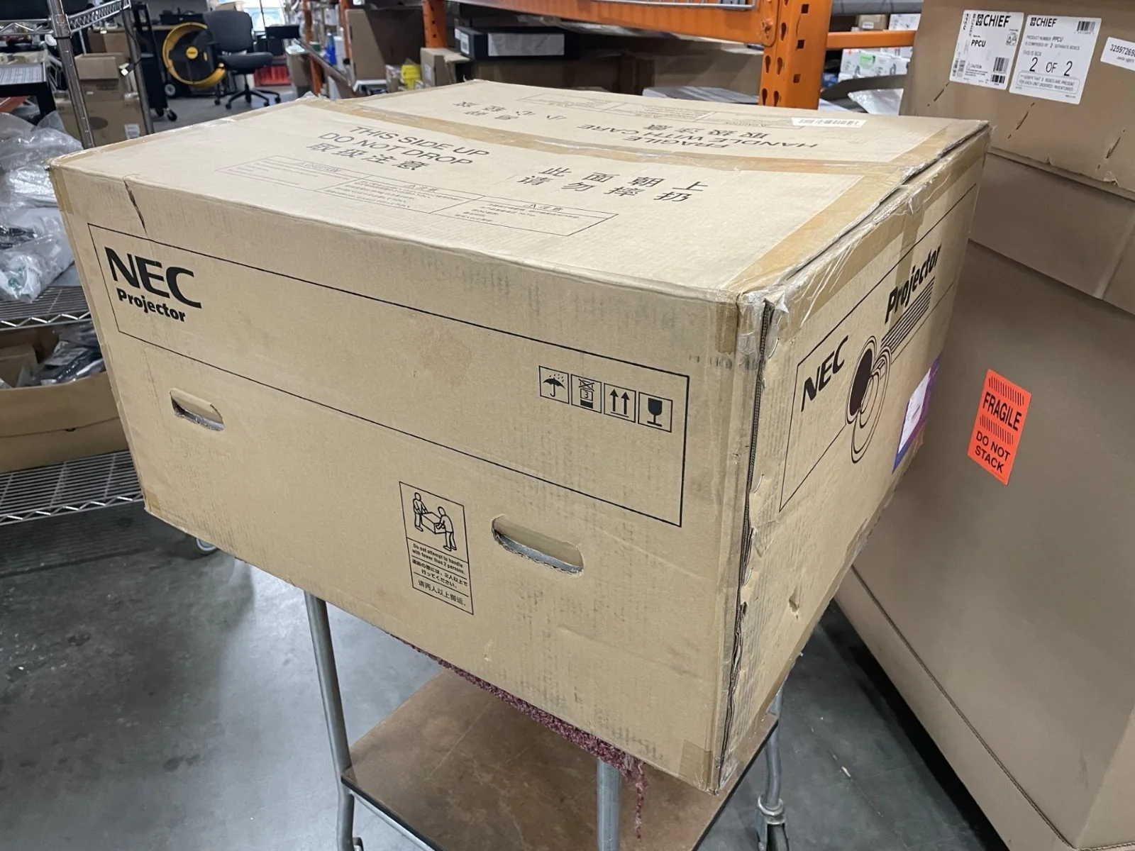NEC NP-PA803UL 8000-Lumen WUXGA Large Venue LCD Laser Projector with NP41ZL Lens - Image 2