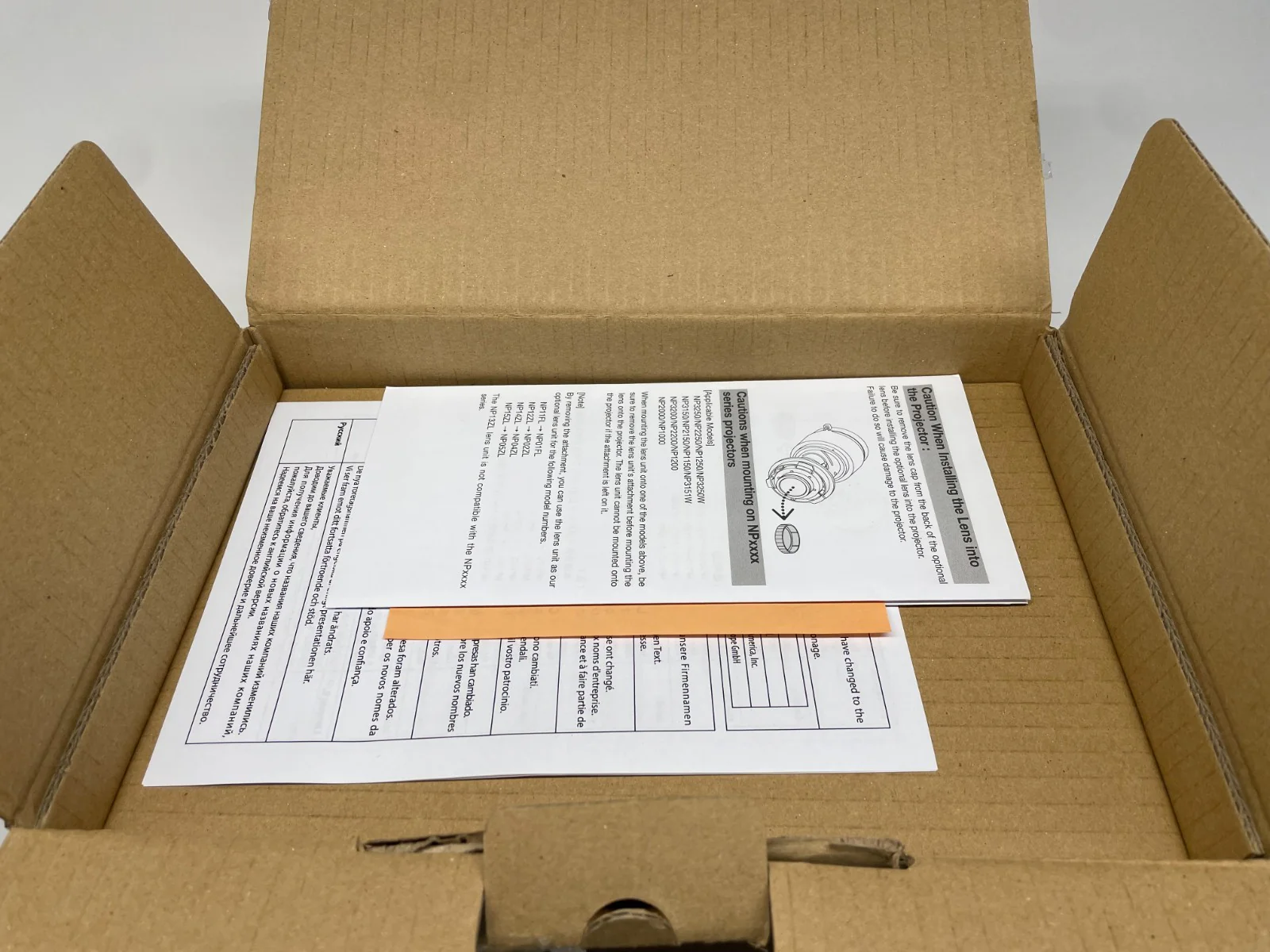 NEC NP13ZL 1.5-3.0:1 Projector Zoom Lens - Image 2
