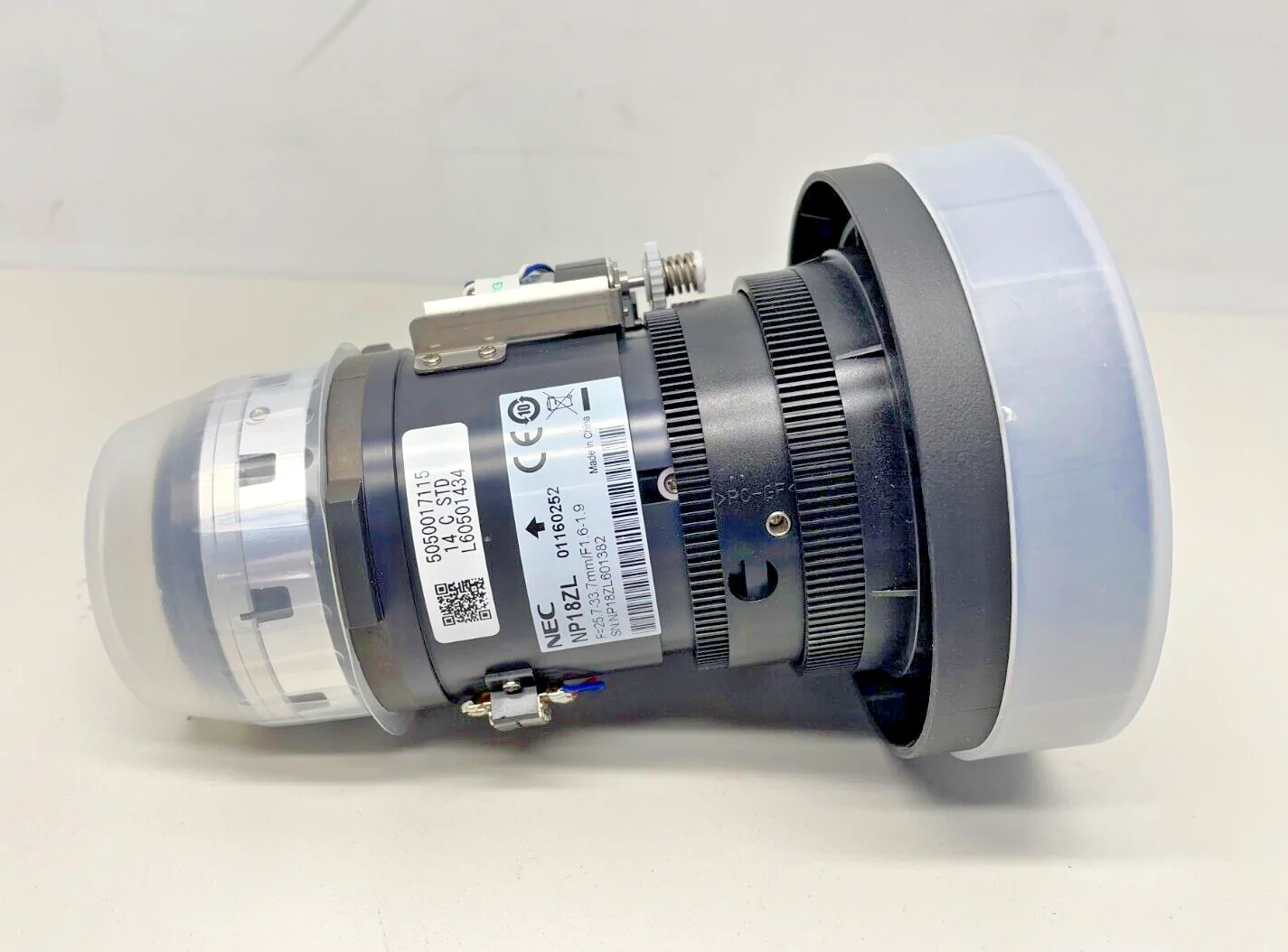 NEC NP18ZL 1.73 to 2.27:1 Standard Throw Zoom Lens with Shift - Image 4
