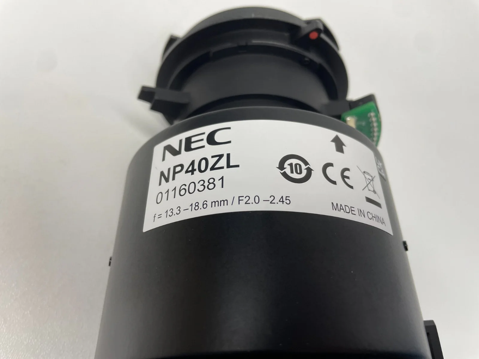 NEC NP40ZL Ultra Short Throw Zoom Projector Lens (01160381) - Image 5