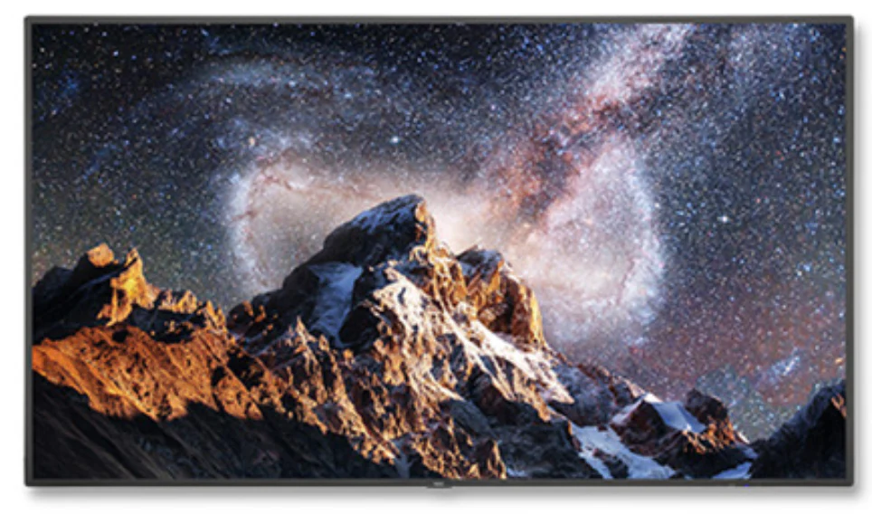 NEC V754Q 75" 16:9 4K LED Digital Signage Pro Display w/ Built in Speakers