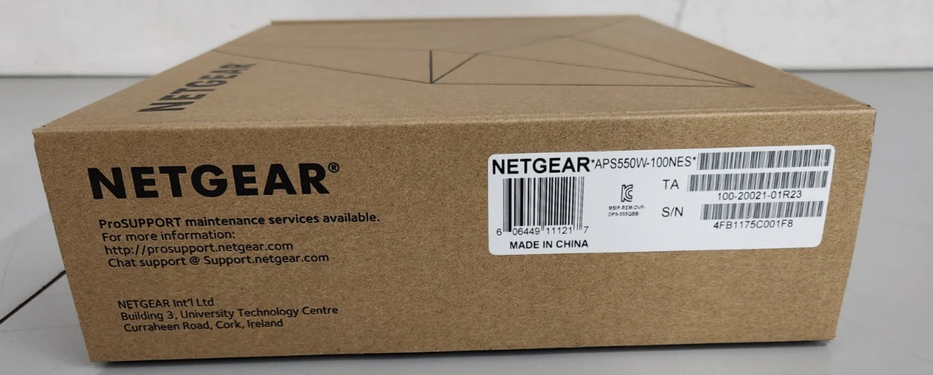 NETGEAR APS550W-100NES 550W 100-240VAC Power Supply Unit NEW - Image 2