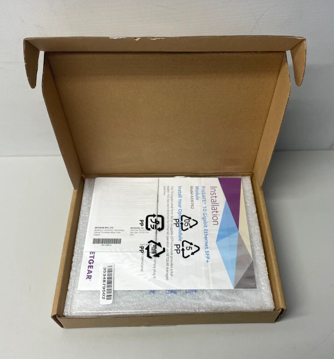 NetGear AXM762 ProSafe SFP+ Transceiver 10GBase-LR GENUINE NETGEAR, Pack of 10 - Image 3