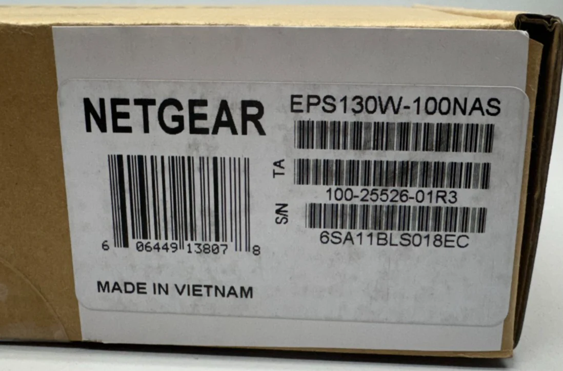 Netgear EPS130W 130W External Power Supply, 54V @ 2.4A, 110-240V, 50/60Hz - Image 3