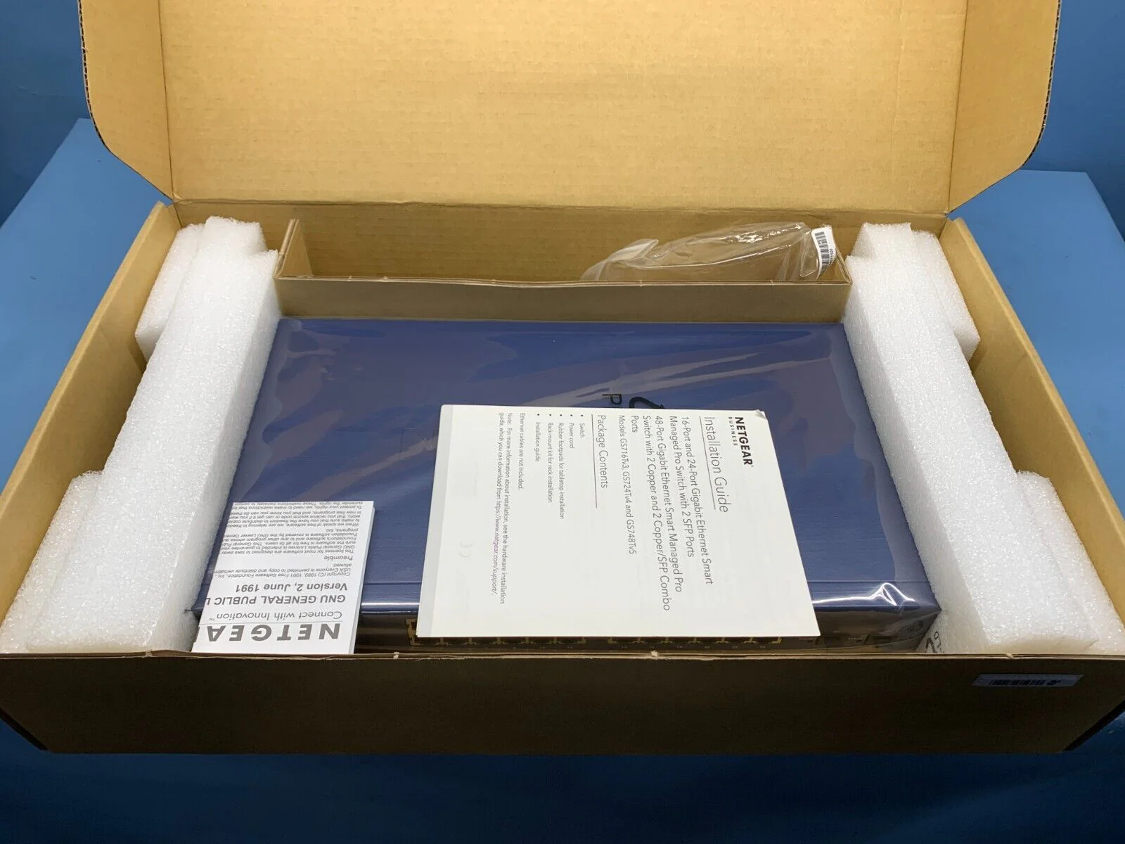 NETGEAR GS724T-400NAS  24P GE Smart Managed Pro Switch  Ver: 6.3.1.34 - Image 2
