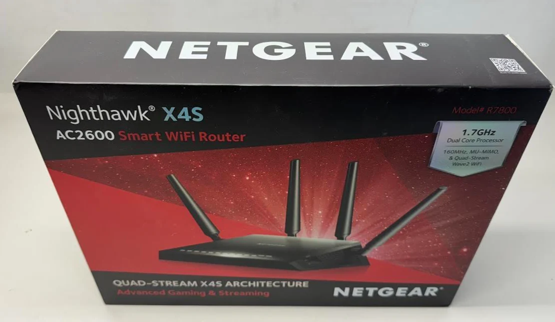 NETGEAR R7800 Nighthawk  X4S AC2600 Smart WiFi Router