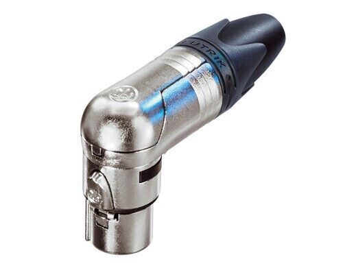 Neutrik NC3FRX RX-Series 3-Pole Right Angle Female XLR Cable Connector -Lot of 3 - Image 2