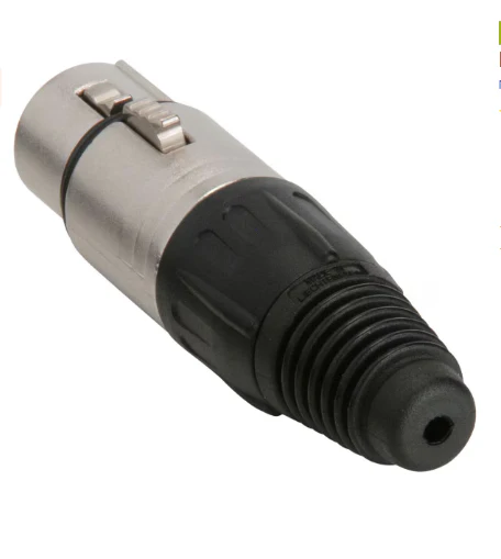 Neutrik NC4FX 4-Pin/Pole Female XLR Cable Connector Nickel Housing - Lot of 25 - Image 3