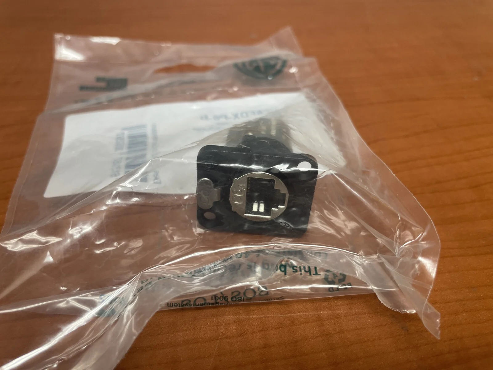Neutrik NE8FDX-P6-B Panel Connector - Image 4