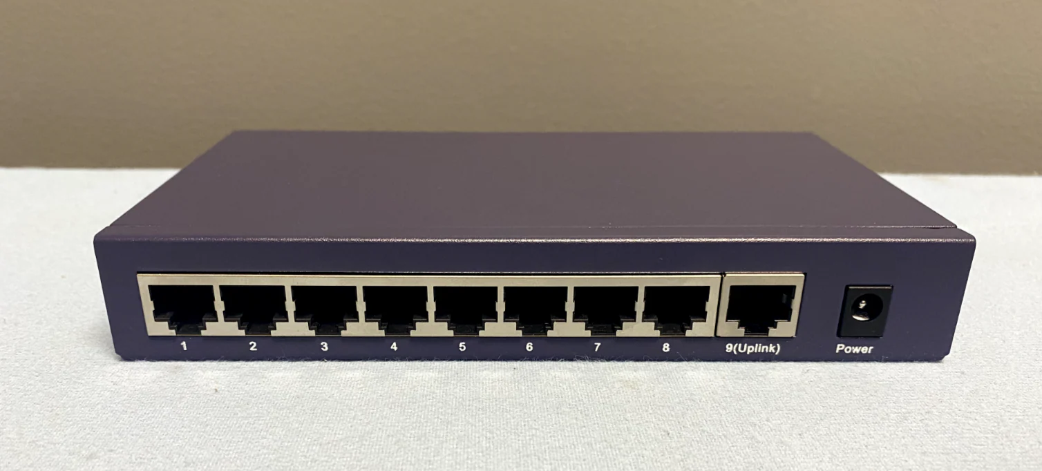Niveo NRS8FP 8+1 * 10/100 FE port switch with 8p PoE (96W) - Image 3