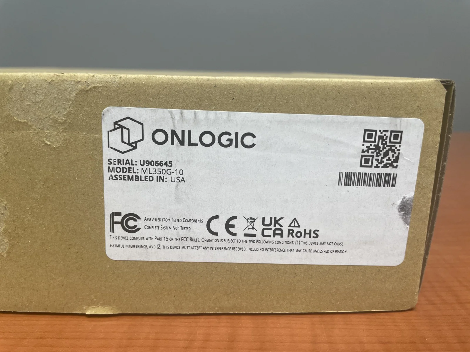 OnLogic ML350G-10 Low Profile Fanless Computer