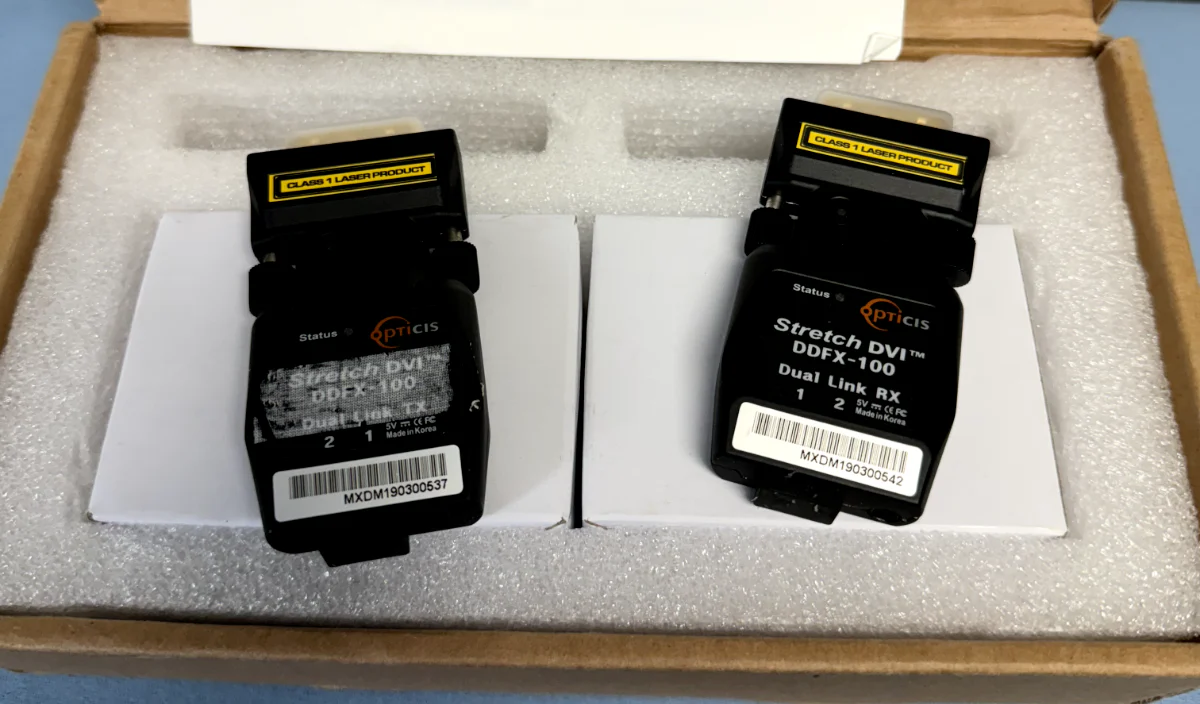 Opticis DDFX-100 TR 2 Fiber Dual Link DVI Extender - Image 3