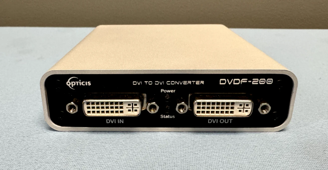 Opticis DVDF-200 DVI to One Fiber DVI Video Format Converter - Image 2