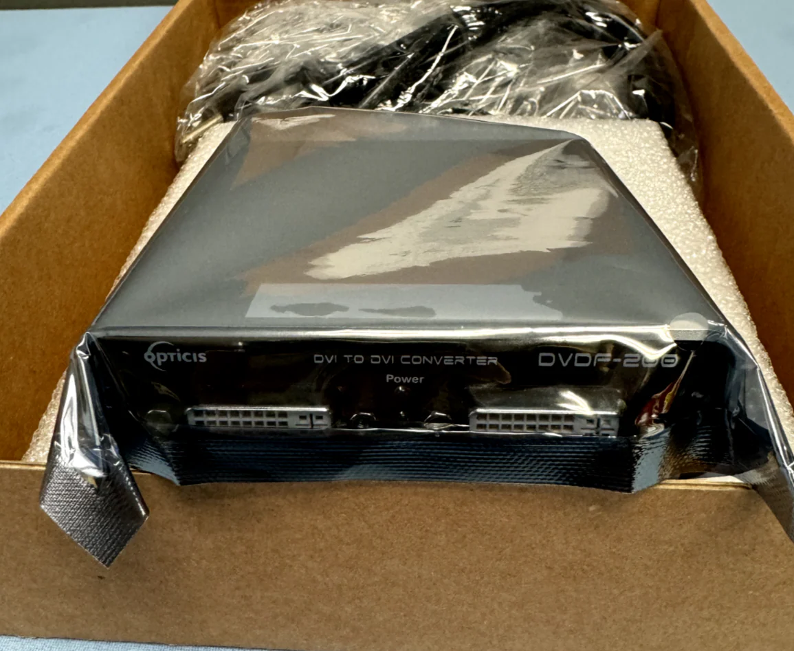 Opticis DVDF-200 DVI to One Fiber DVI Video Format Converter w/ Power Supply - Image 3
