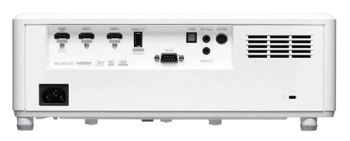 Optoma UHZ45 4K UHD Laser Home Theater and Gaming Projector / 3,800 Lumens - Image 4