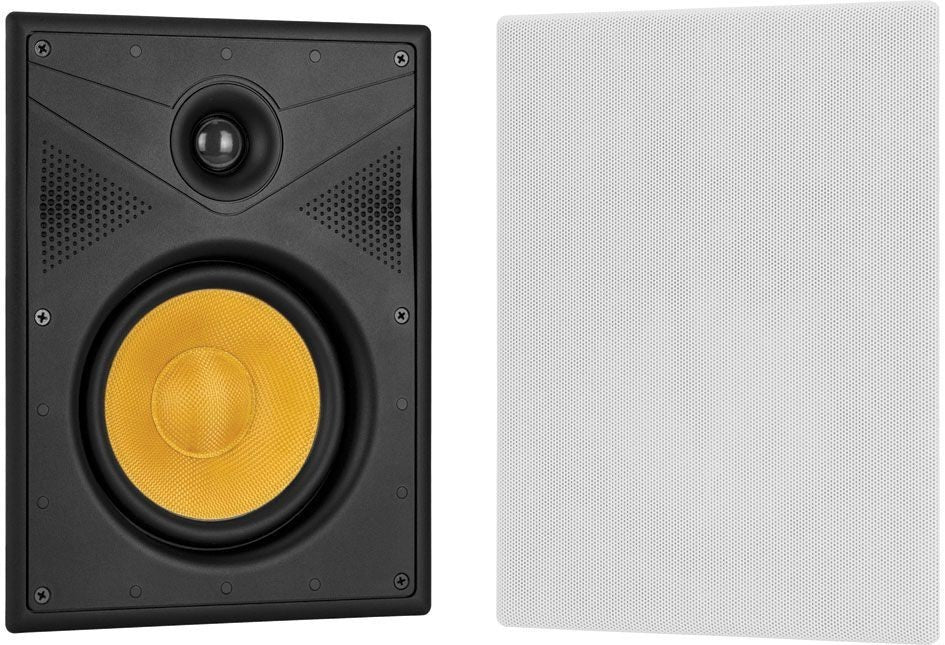 PAIR of Crestron Essence IW6-W-T White In-Wall 6.5" 2-Way Loudspeakers 6504608 - Image 3