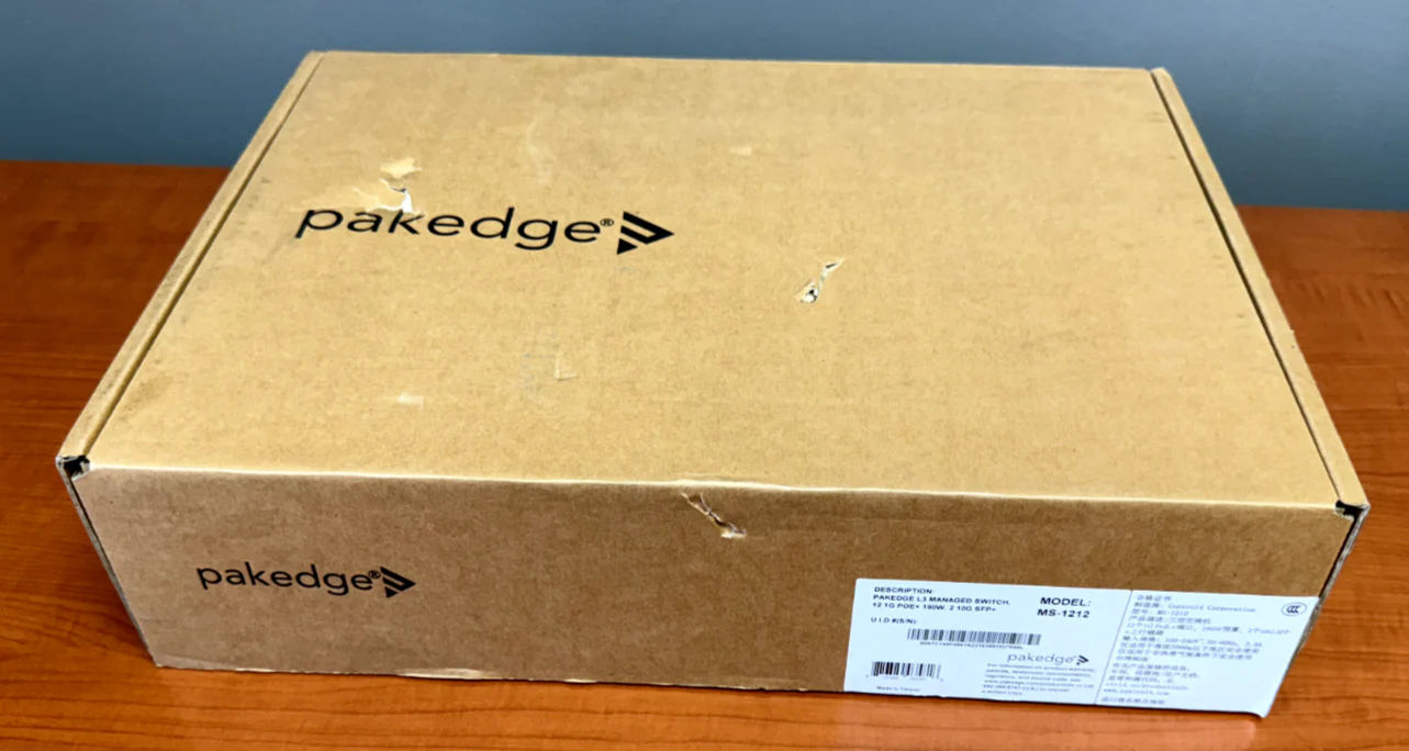 Pakedge MS-1212 MS Series L3 Managed Gigabit Switch 12 1G POE+, 2 10G SFP+