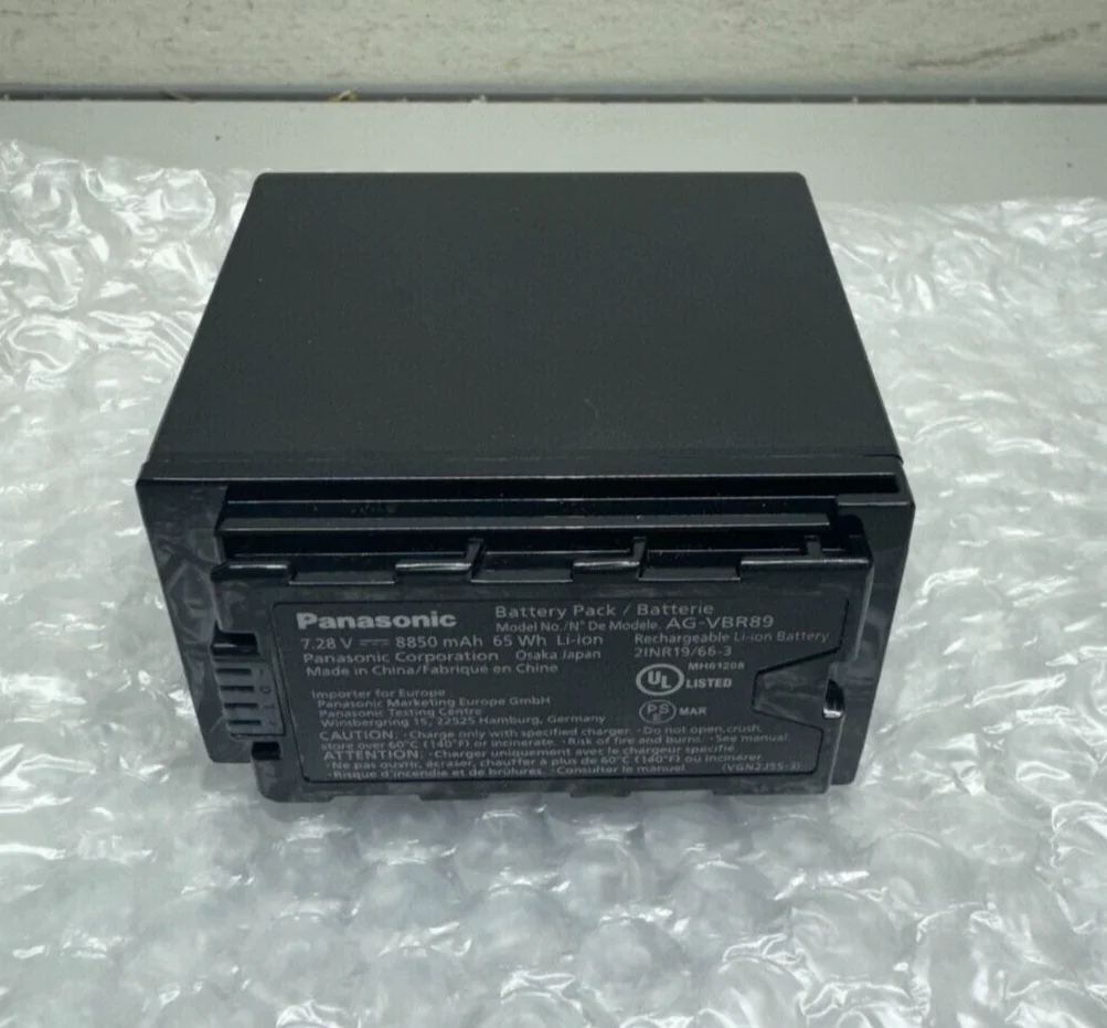 Panasonic AG-VBR89G 7.28V 65Wh Lithium-Ion Battery for DVX200 (8850mAh) - Image 6
