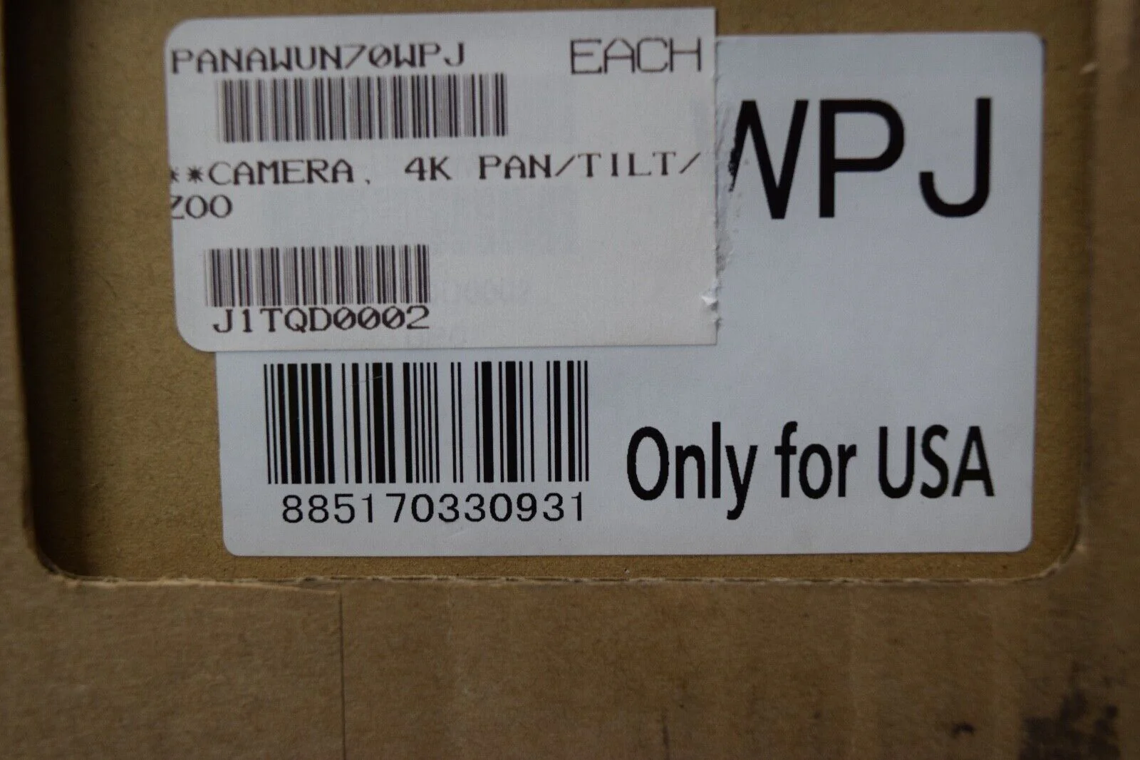 Panasonic AW-UN70WPJ 4K Integrated Camera with Pan / Tilt / Zoom - Image 2