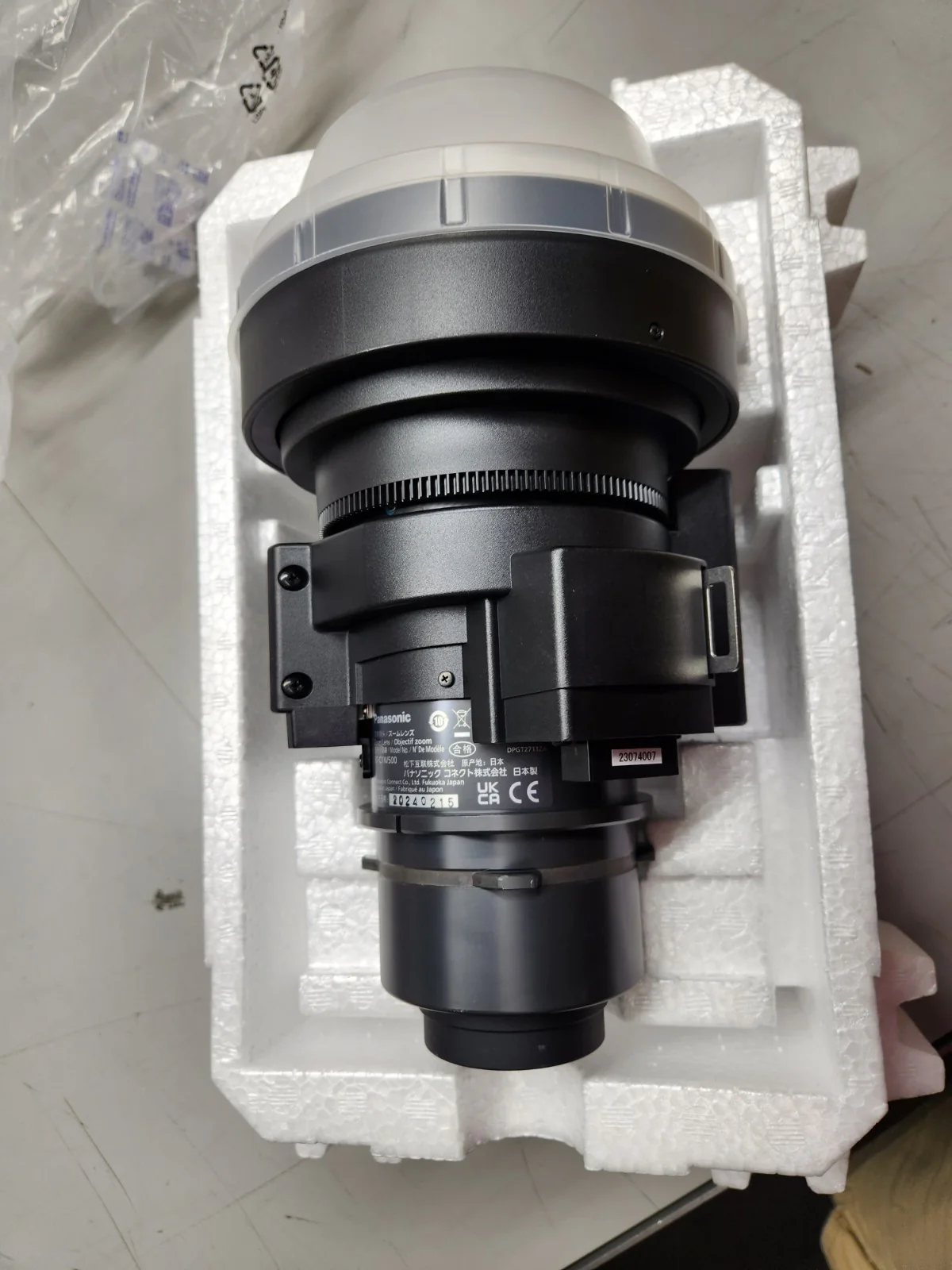 Panasonic ET-C1W500 0.940-1.39:1 Projector Zoom Lens PET-RQ PET-RZ Series NOB - Image 5