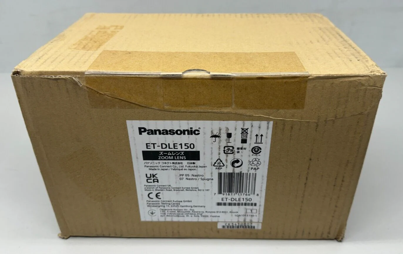 Panasonic ET-DLE150 Short Throw Power Zoom Lens NEW in Sealed Box - Image 2