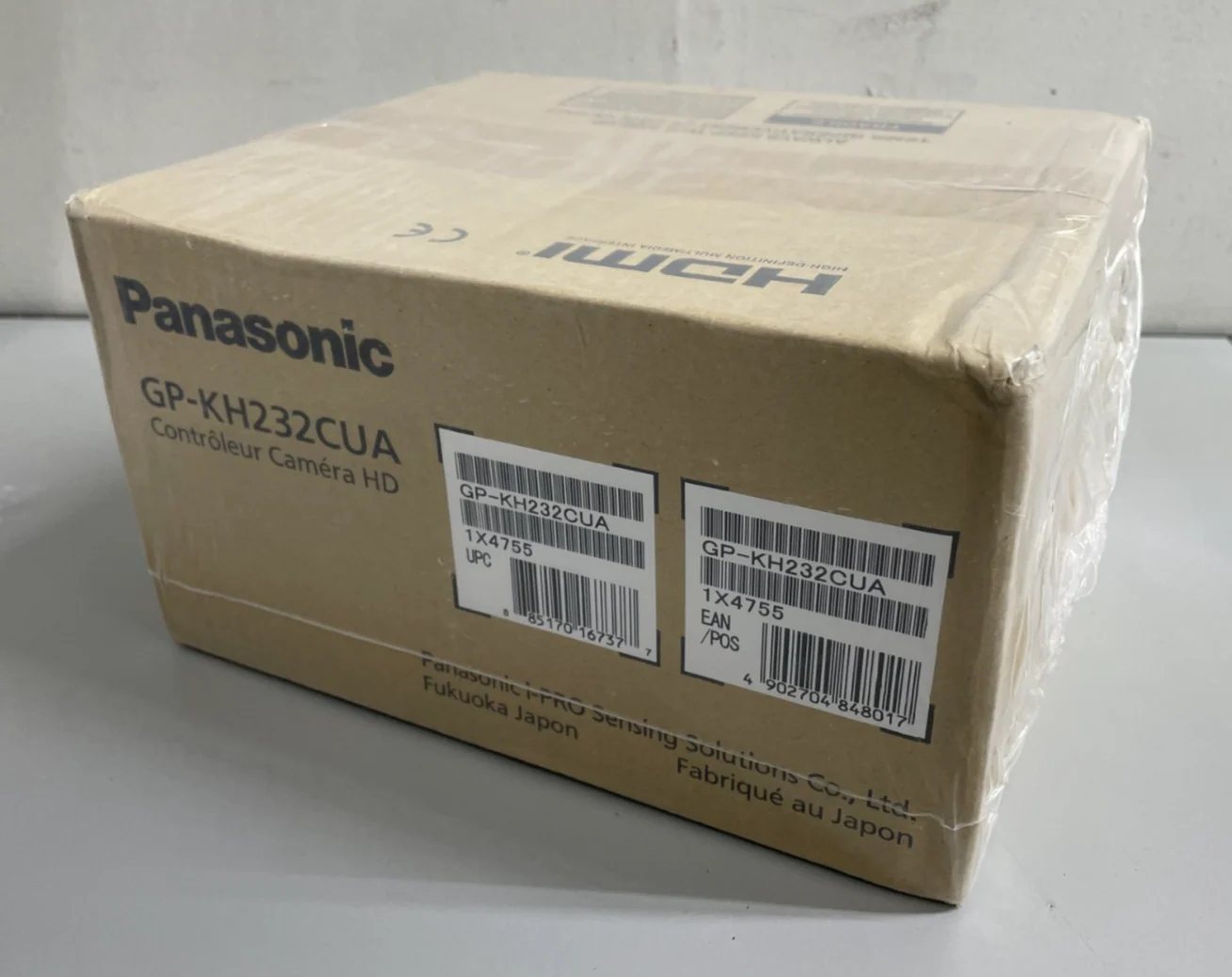 Panasonic GP-KH232CUA 1MOS HD Multi-Format Camera Control Unit - New/Sealed Box