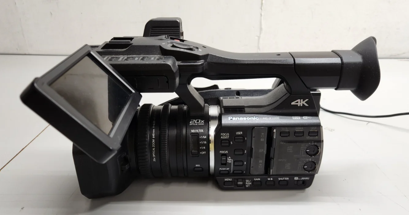 Panasonic HC-X1000 4K DCI/Ultra HD/Full HD Camcorder 131 Hrs HCX1000 #3 - Image 2