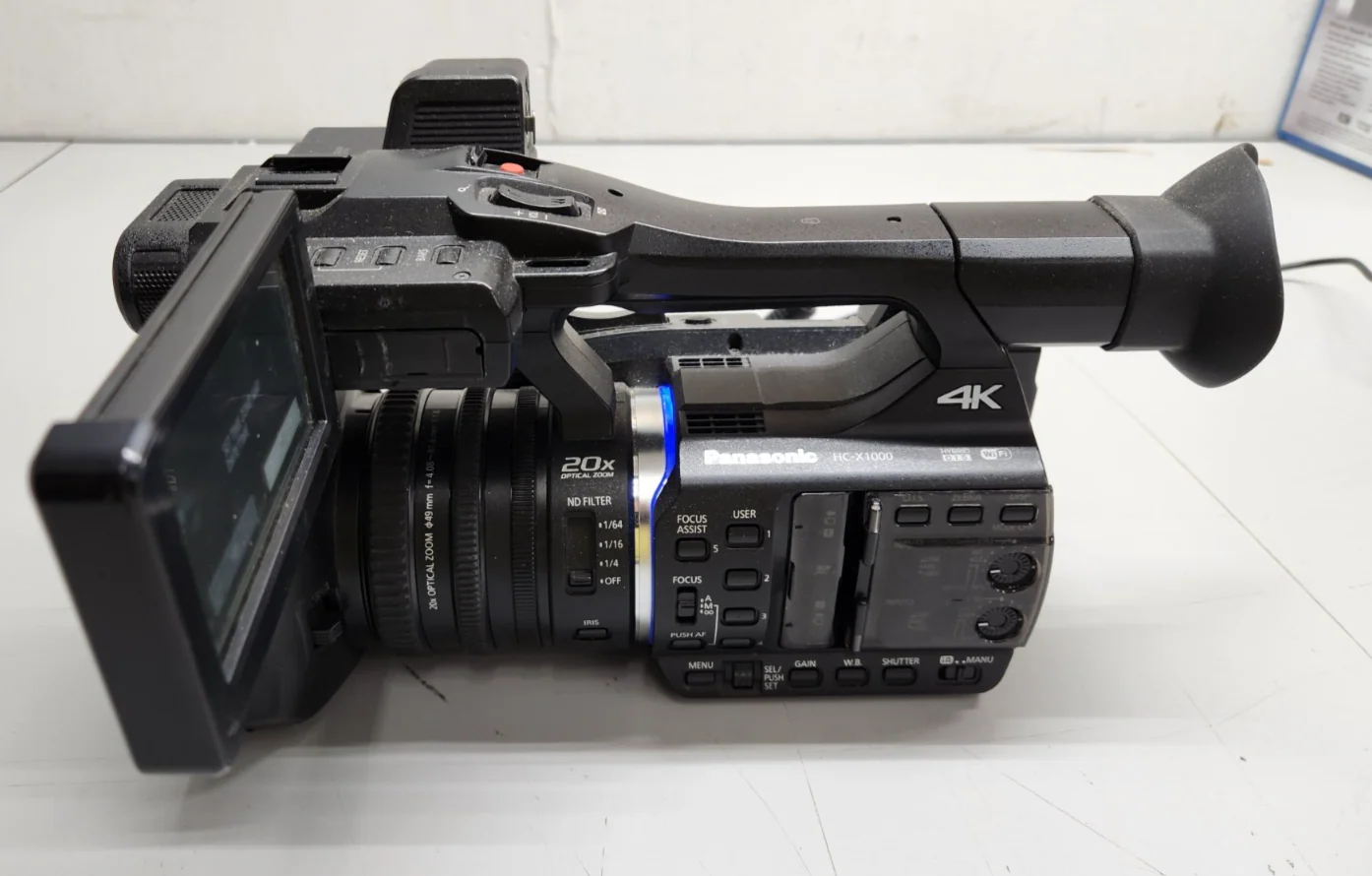 Panasonic HC-X1000 4K DCI/Ultra HD/Full HD Camcorder 223 Hrs HCX1000 #2 - Image 3