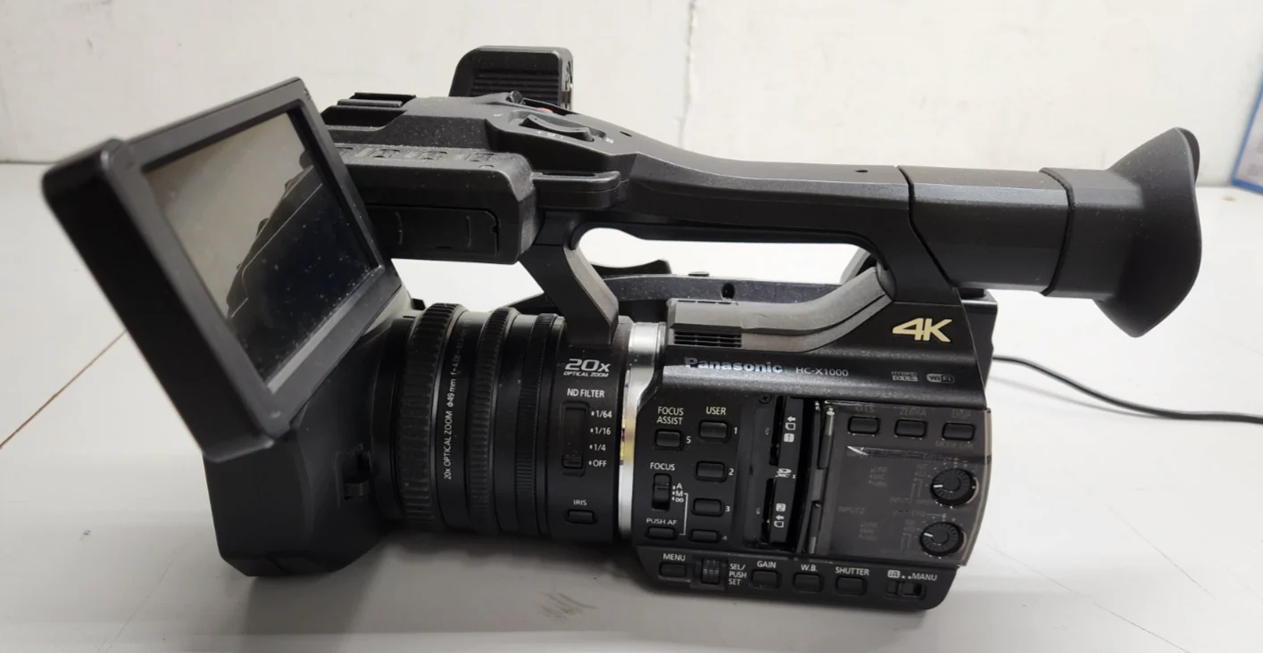 Panasonic HC-X1000 4K DCI/Ultra HD/Full HD Camcorder 258 Hrs HCX1000 #1 - Image 4