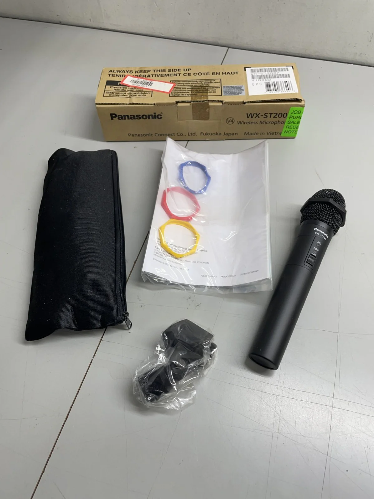 Panasonic WX-ST200 DECT Digital Wireless Handheld Microphone for WX-SR - Image 7