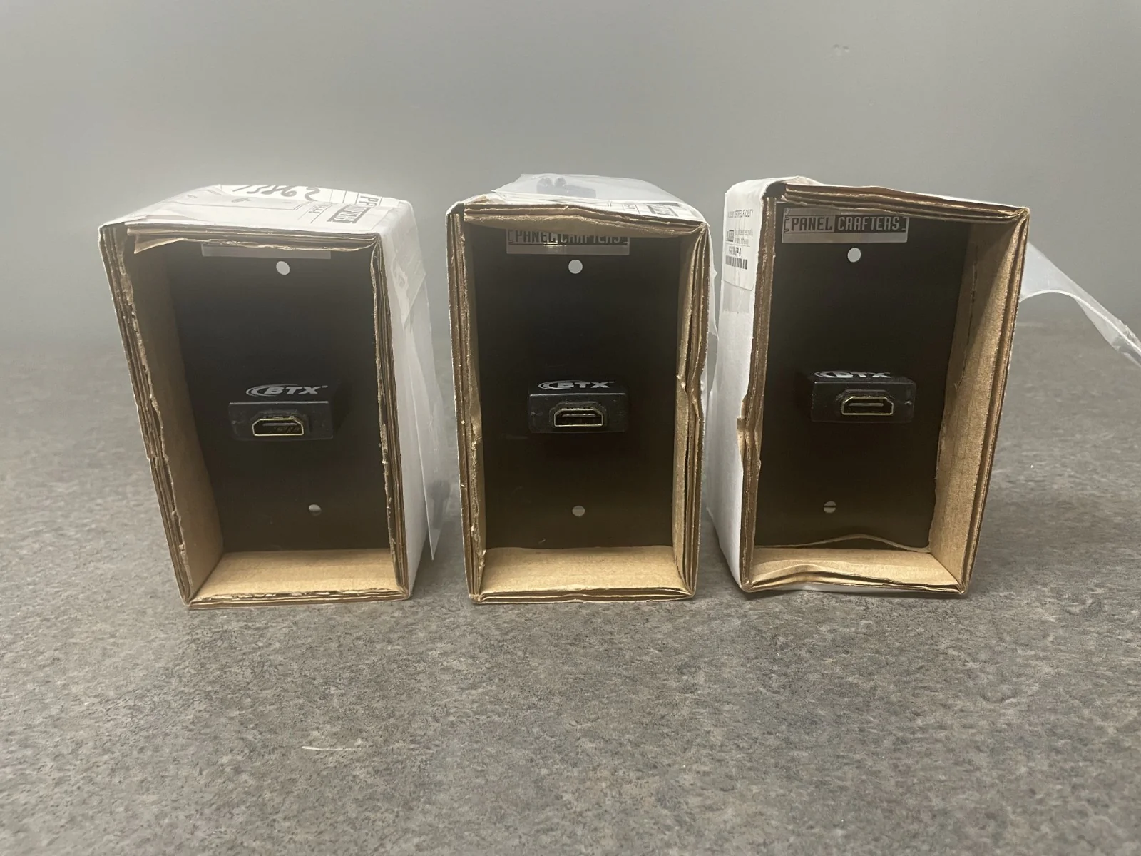 Panel Crafters PC-G1790-E-P-B HDMI Passthrough Connector Lot of 3 - Image 2