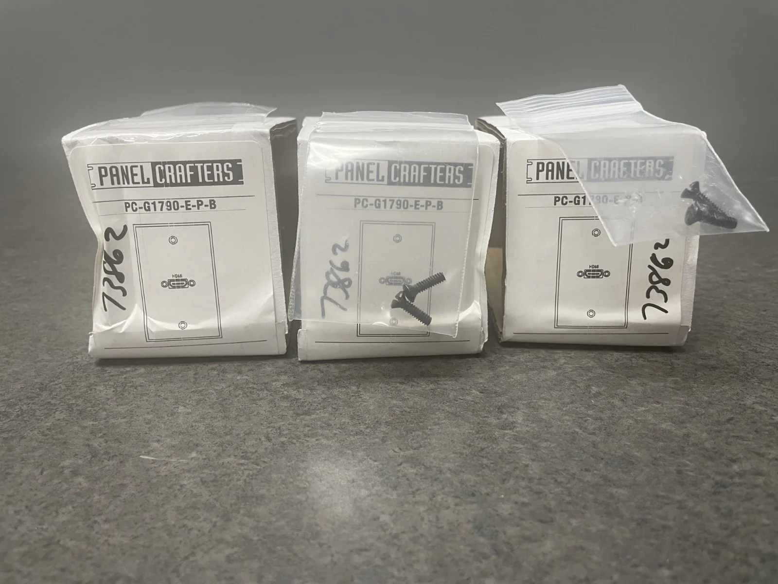 Panel Crafters PC-G1790-E-P-B HDMI Passthrough Connector Lot of 3 - Image 3