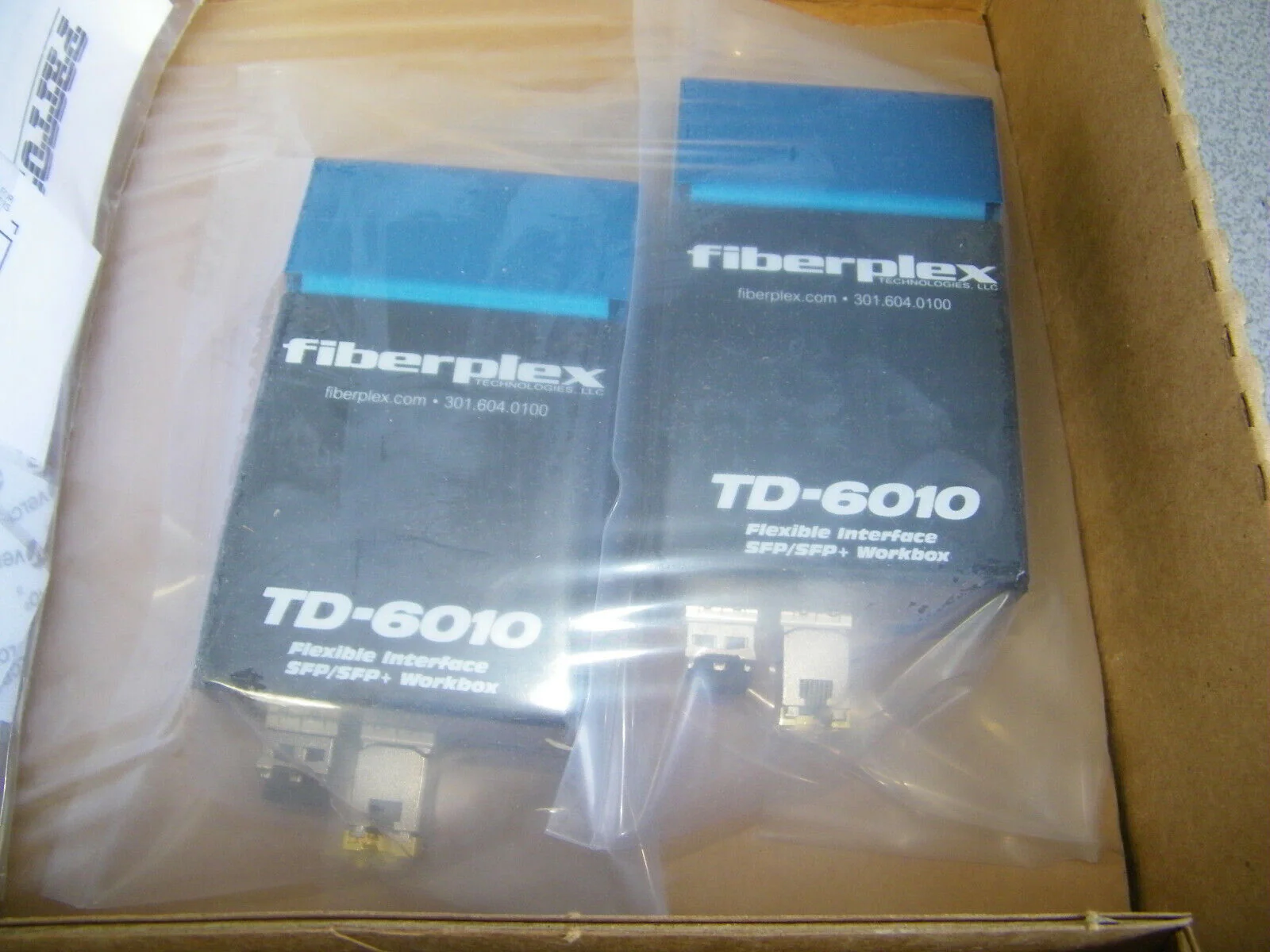 Patton Fiberplex TKIT-ETH-M / Pair of TD-6010 Ethernet to MM Optical Conversion - Image 3