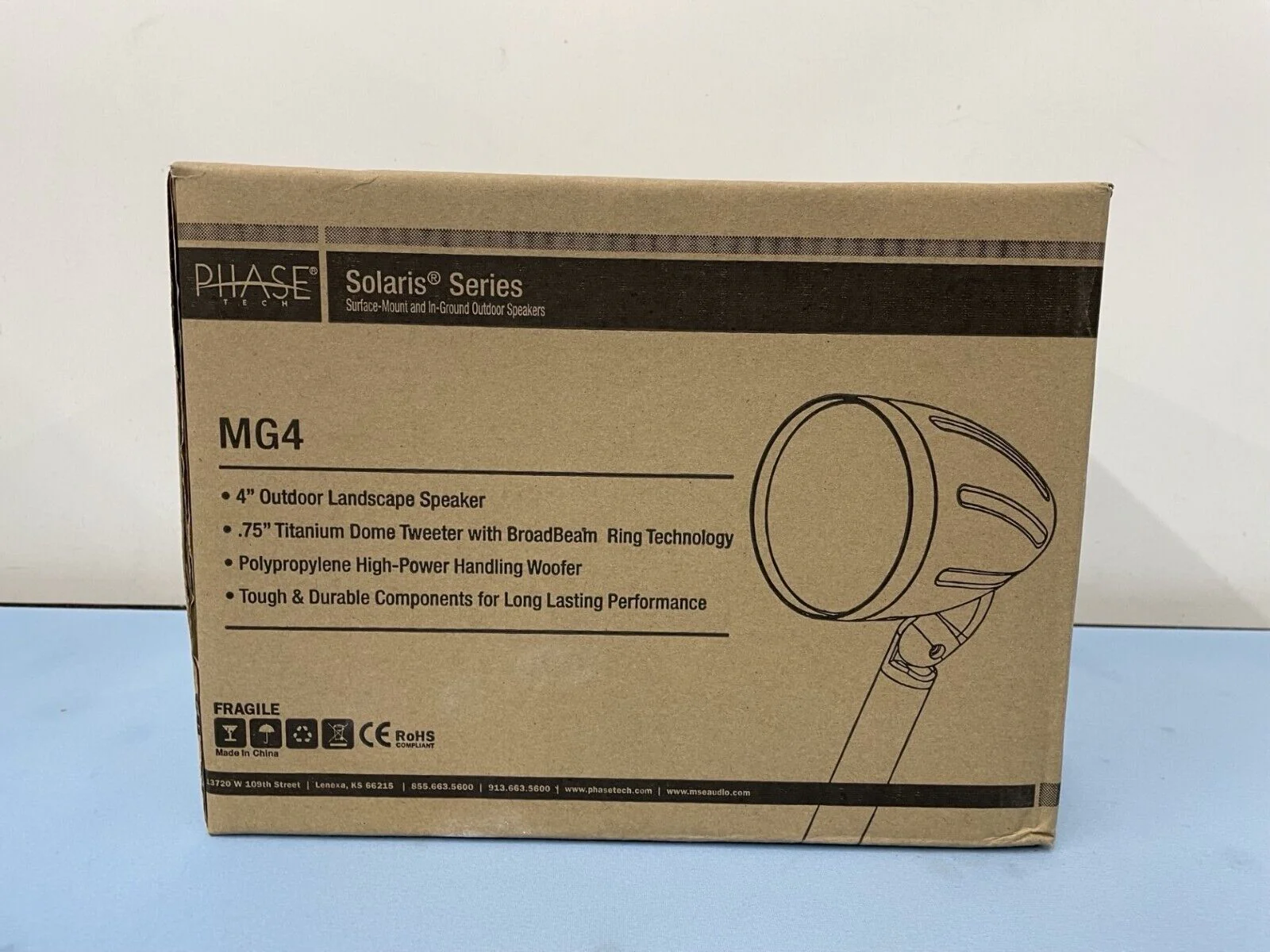 Phase Technology Solaris MG-4 / MG4 Music Garden Outdoor Landscape Speaker - New - Image 3