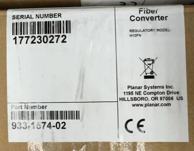PLANAR | 933-1574-02 | T10-F-C1G Fiber To CAT Transceiver - Image 4