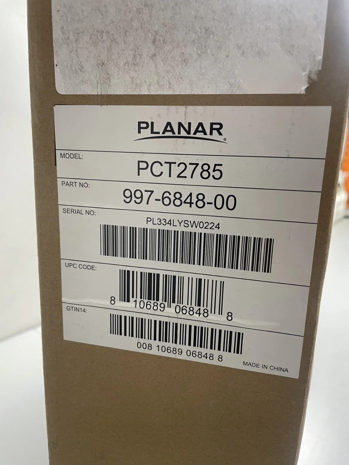 Planar Helium PCT2785 27" Full HD LCD Touch Screen Desktop Monitor 997-6848-00 - Image 3