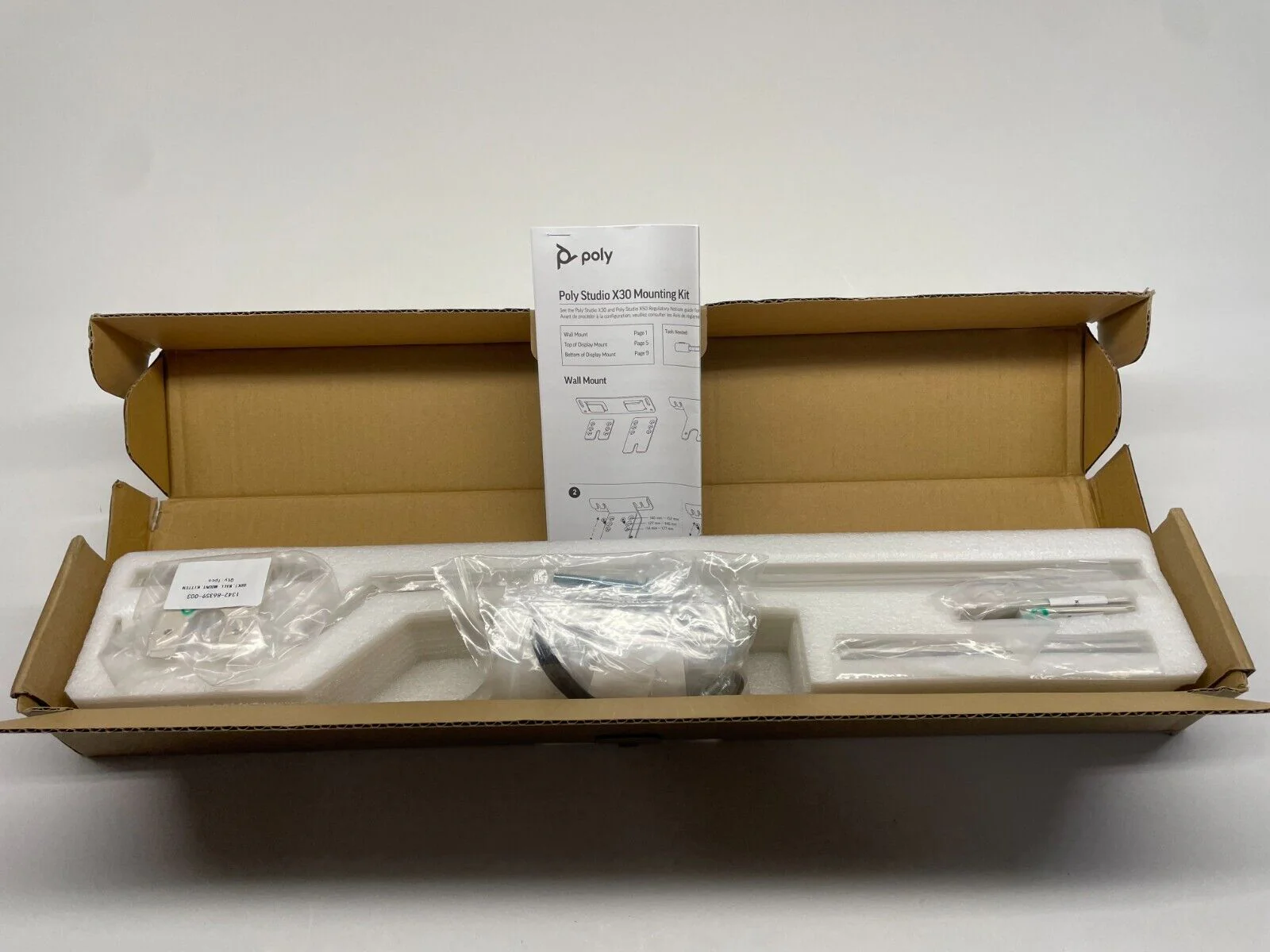 Poly 2215-86512-001 VESA and Wall Mounting Kit for the Poly Studio X30 - Image 2